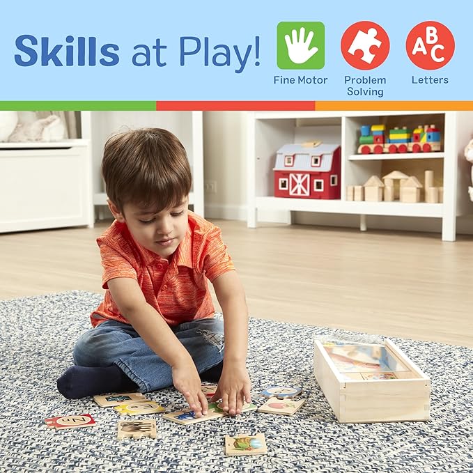 Alphabet puzzle gift for kids educational learning toy for preschool