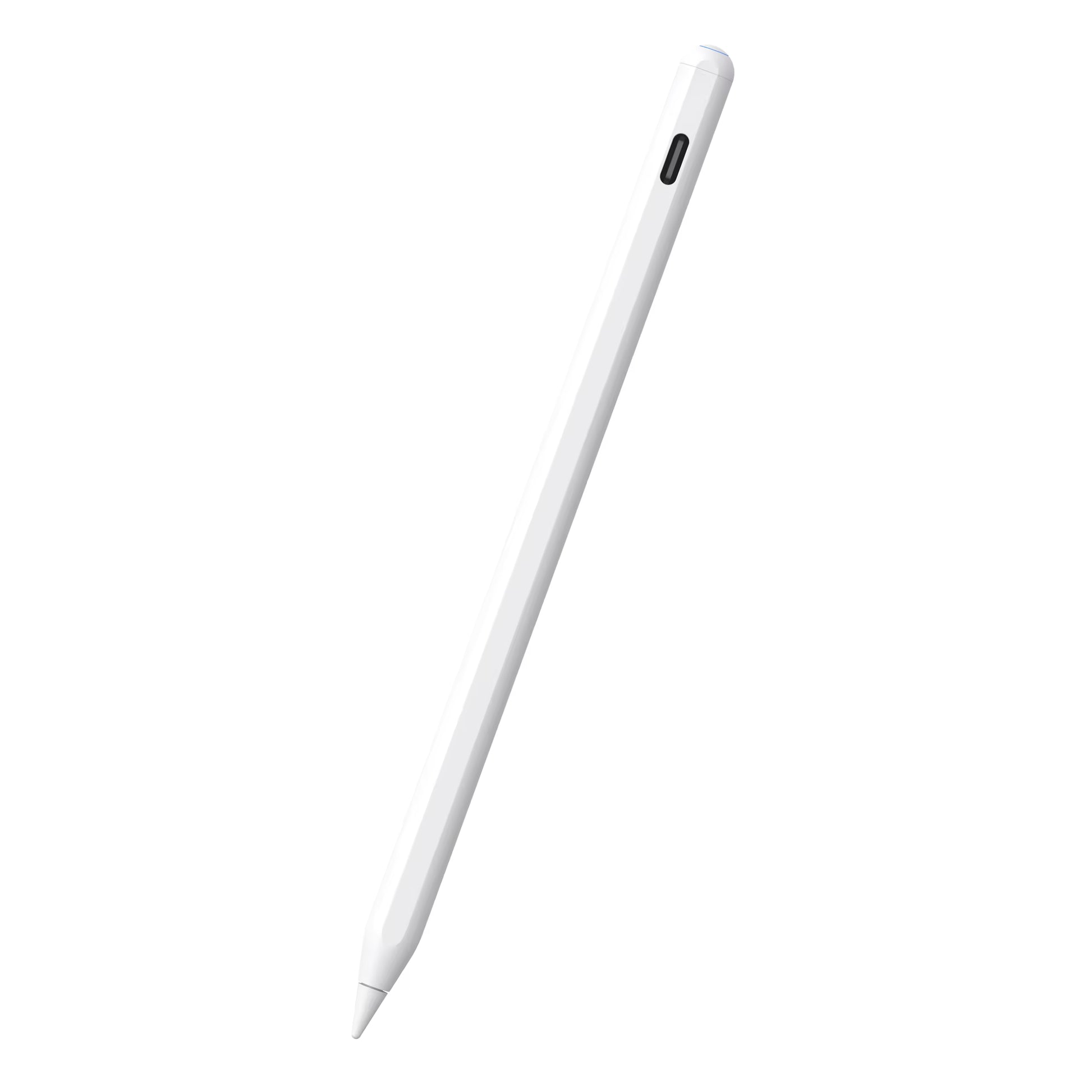Close view of the mint blue aluminium alloy stylus body