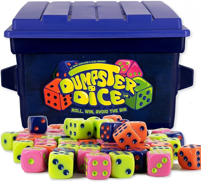 Family dice game 80 piece set board game for kids and adults