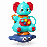 Multifunctional animal busy ball toy with spinning and grasping features for babies and toddlers early learning play.