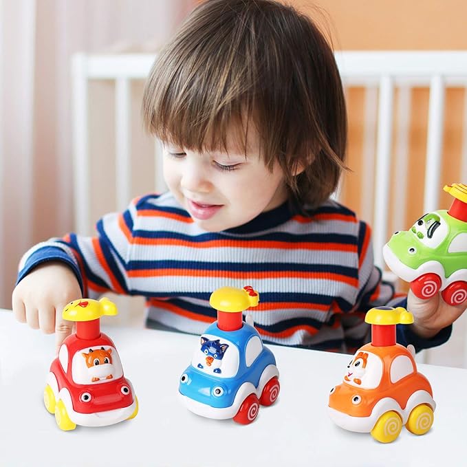animal car toy for 1 year old baby safe and colorfu
