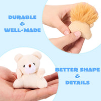 Animal keychains for kids, perfect for party favors and goodie bags