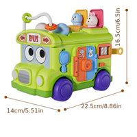 Animal pop-up toy for toddlers with interactive touch features