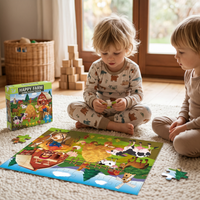 Animal Submarine Plane Puzzle For Toddlers