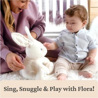 Animated Flora the Bunny singing toy for babies and toddlers