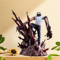 Anime Figure Denji from Chainsaw Man – 11-Inch PVC Statue Toy for Collectors