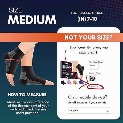 Ankle brace for plantar fasciitis and arch support