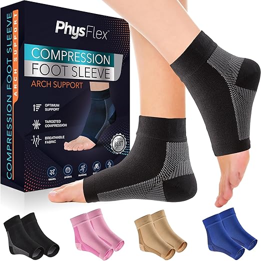 Ankle compression socks 20-30mmHg for men and women