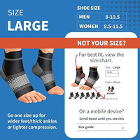 Compression ankle socks for tendonitis, plantar fasciitis, and Achilles support