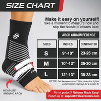 Ankle support brace for running fitness training and active recovery support