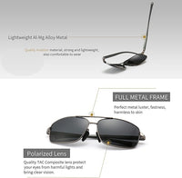 Anti glare driving sunglasses for clear vision in sunlight