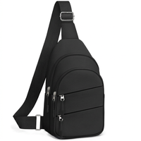 Anti theft crossbody sling bag for women and men