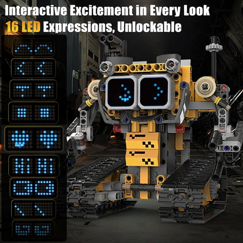 App control robot toy for kids creative building activity