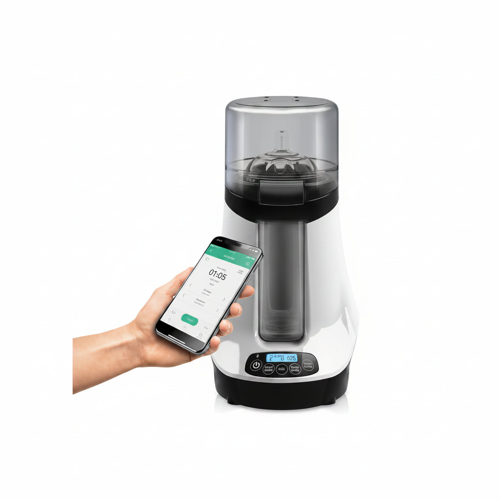 App Controlled Baby Bottle Warmer With Defrost Function