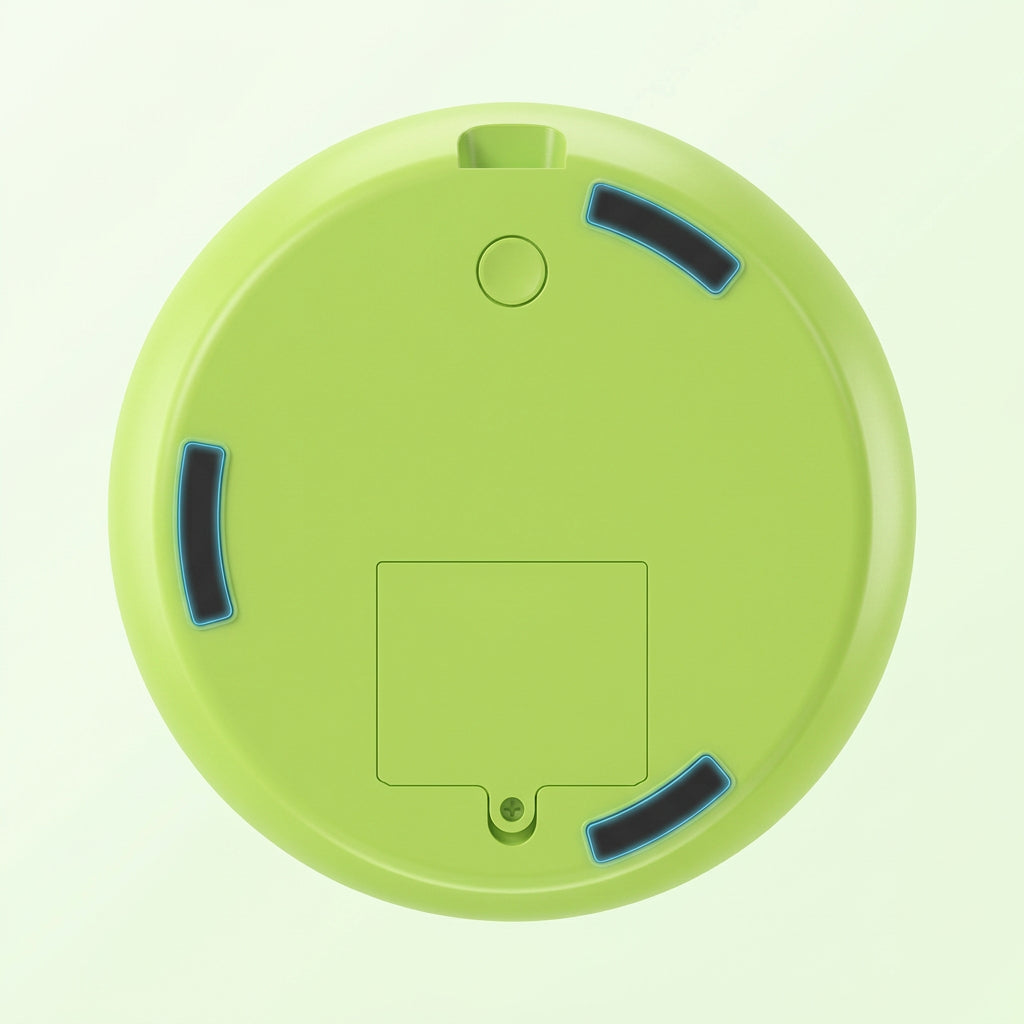 Apple-shaped cat turntable toy with automatic rotating design