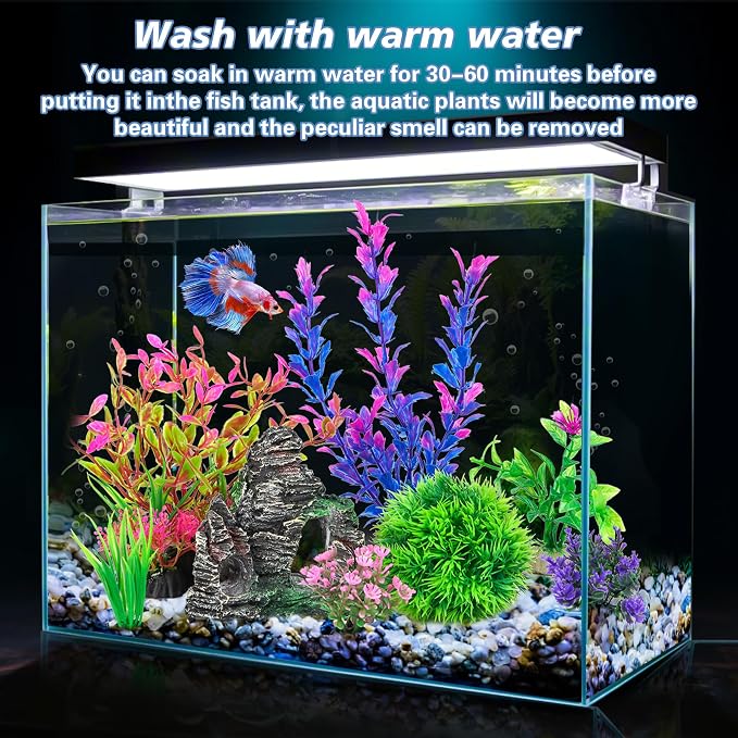 Aquarium Rock Cave Ornament for Fish Tank Habitat Decor