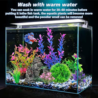 Aquarium Rock Cave Ornament for Fish Tank Habitat Decor
