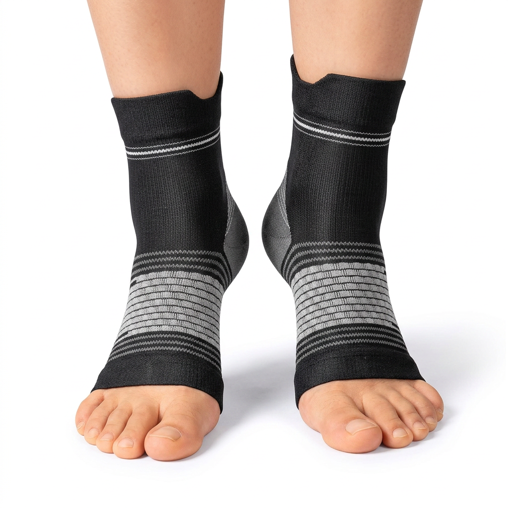  Ankle support socks with arch comfort design
