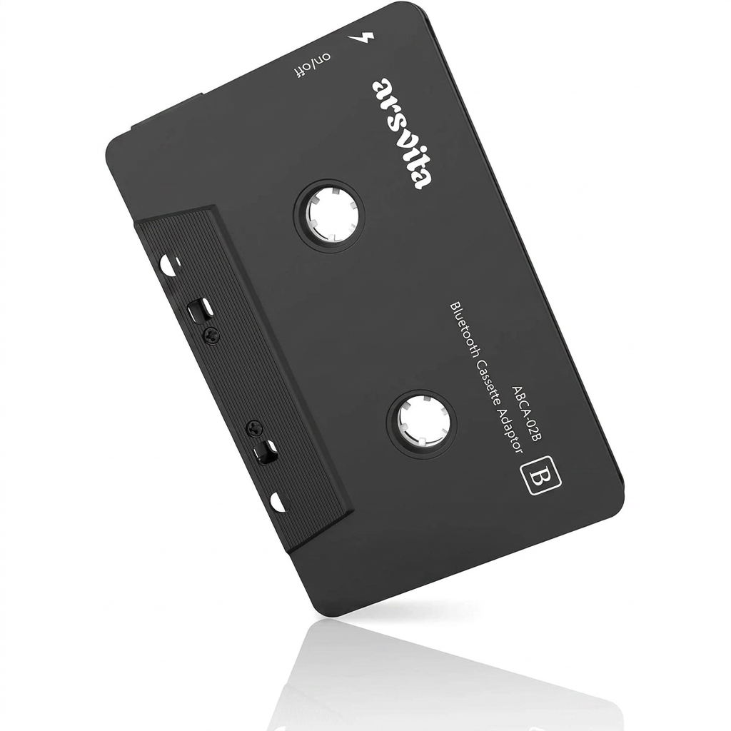 Arsvita Car Audio Bluetooth Wireless Cassette Receiver Adapter for Bluetooth Music Streaming