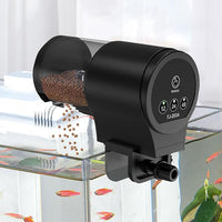 Automatic Aquarium Fish Feeder with Timed Food Dispensing