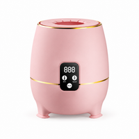 Pink Automatic Baby Bottle Shaker and Formula Mixer