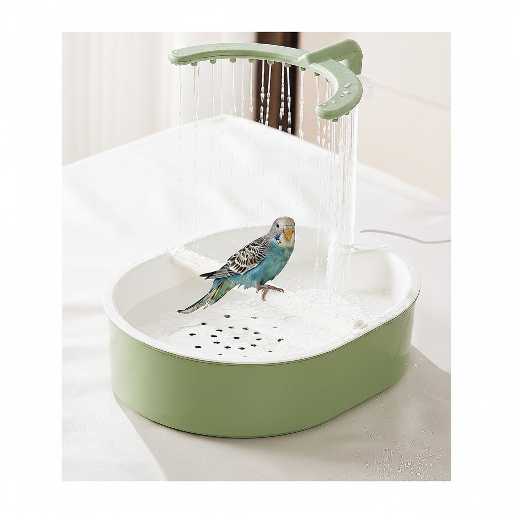Automatic Bird Bath Fountain with Circulating Water