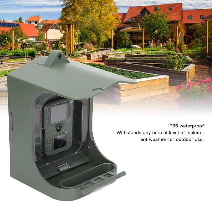 Automatic Bird Seed Feeder With Wireless Camera Design