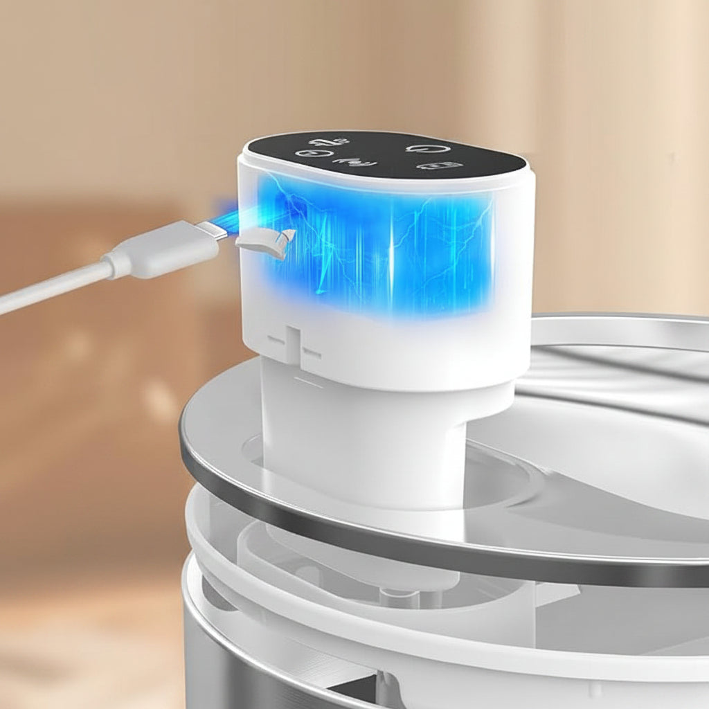Automatic Cat Drinking Fountain With Quiet Water Circulation