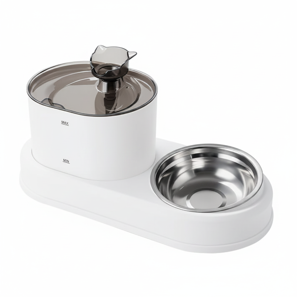 Automatic Cat Water Dispenser with Filtered Water Flow