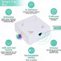 Automatic Whack-a-Mole Cat Toy With Motion Sensors