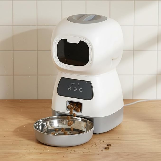 Automatic Dog Food Feeder with 3.5L Food Storage Capacity