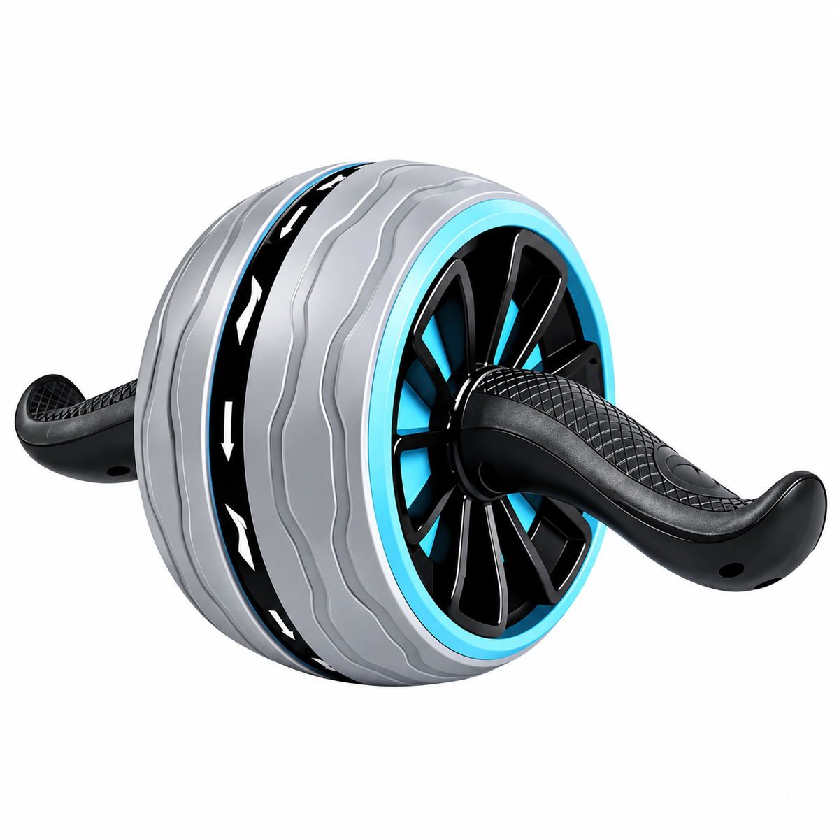 Automatic rebound ab roller designed for controlled abdominal exercise movements.