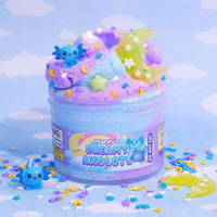 Axolotl cloud slime gift with scented fragrance and premium texture