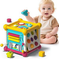 Baby Activity Cube 12-in-1 Educational Toy for 1-2 Year Old