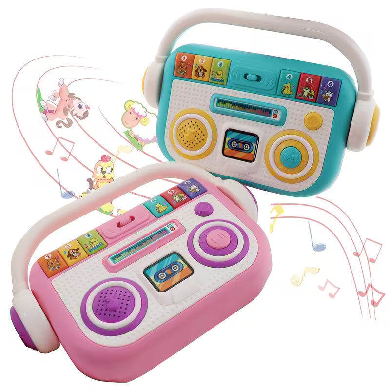 Baby animal sounds learning toy for 1 year old boys and girls