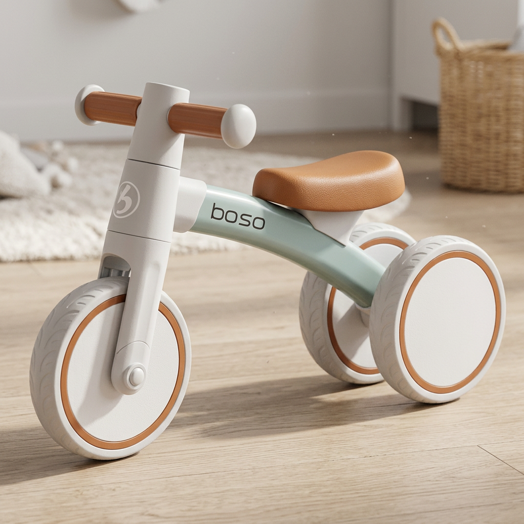 Baby balance bike for 1-year-old boys and girls