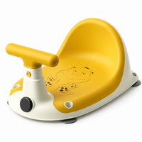  Underside view showing the attachment feet positioned beneath the bathing seat.