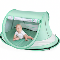 Baby beach tent pop up sun shade with UPF 50+ sun protection