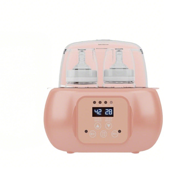 Baby bottle warmer digital display and control panel