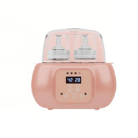 Baby bottle warmer digital display and control panel