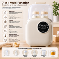 Baby bottle warmer with fast warming function for feeding preparation