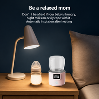 Baby Bottle Warmer Holding Two Compatible Feeding Bottles
