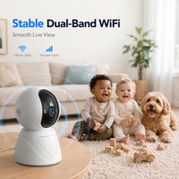 Baby Camera With 3X Zoom For Closer Room View