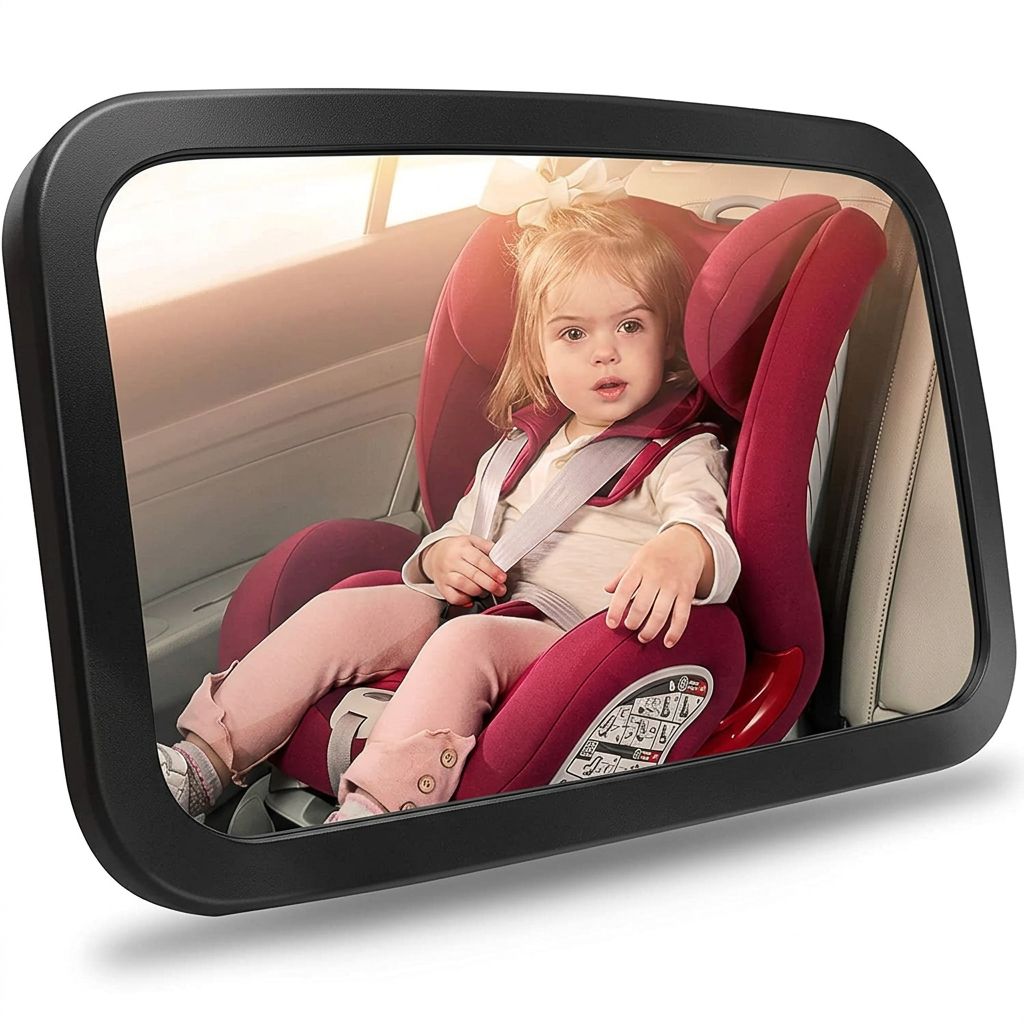 baby car mirror rear facing wide angle safety mirror for infant car seat