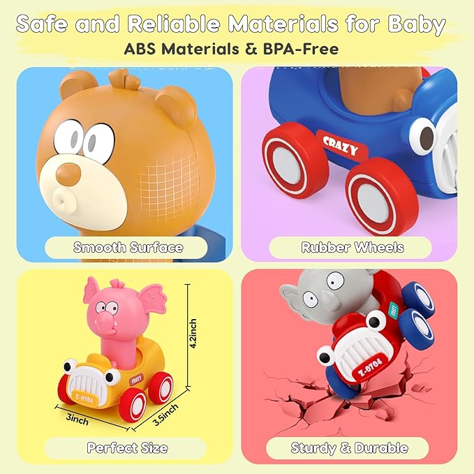 baby car toy travel set for toddlers