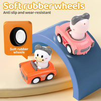Baby car toy travel set for toddlers playtime
