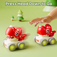 baby friction car toy dinosaur design push vehicle
