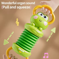 Baby handbell sensory toy with an easy-to-hold design