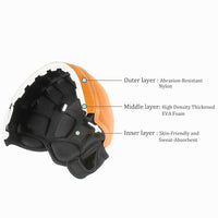 Baby head protector designed for infants aged 6 to 24 months