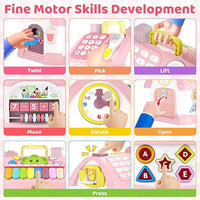 Baby learning toy musical house interactive educational toy for toddlers 6-18 months
